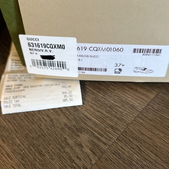 GUCCI women’s Brixton Loafer *NIB* - Picture 10 of 10